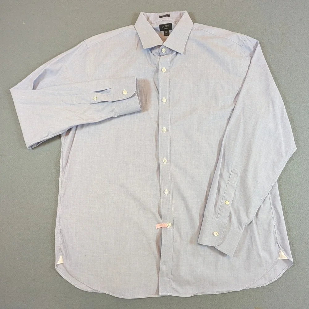 J. Crew Ludlow Classic Fit Dress Shirt Mens 17.5 36 Button Up‎
